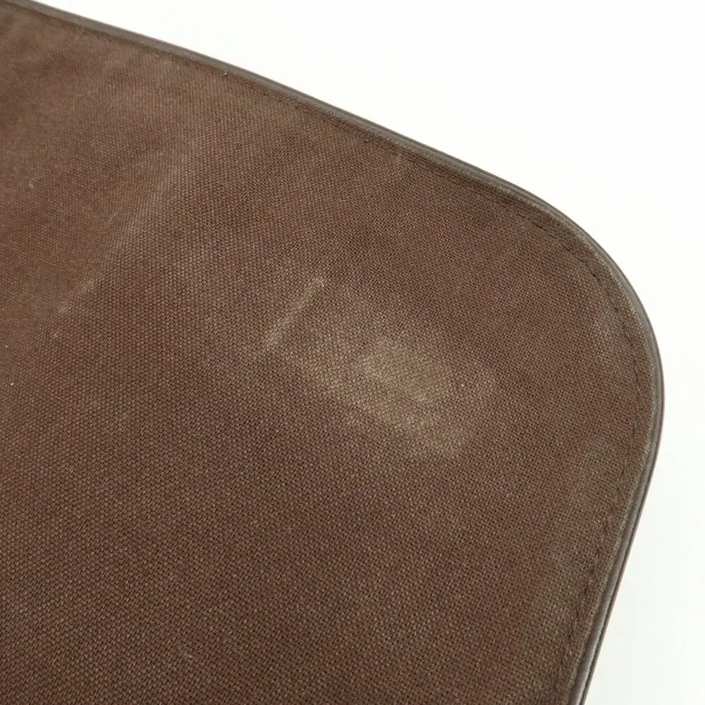 Louis Vuitton Damier Ebene Brooklyn Messenger Bag Brown
